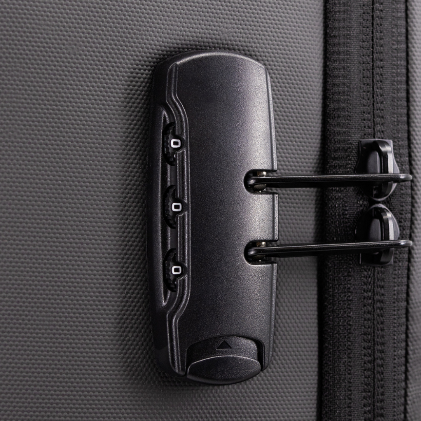 mochila_executiva_cadeado_slbenfica_cinza_1 Mochila Executiva com cadeado SL Benfica Cinza - Image 2