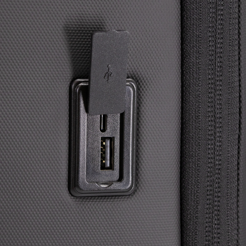 mochila_executiva_cadeado_slbenfica_cinza_2 Mochila Executiva com cadeado SL Benfica Cinza - Image 3