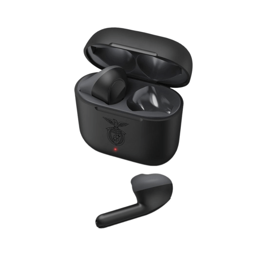 Auriculares True Wireless Pretos Benfica Auriculares True Wireless Pretos Benfica - Image 1