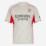 Réplica Camisola Alternativa Bege SL Benfica 2025-2026